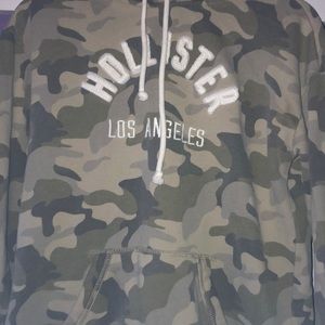 Hollister camouflage hoodie